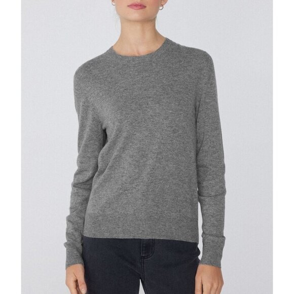 Zara Cashmere Collection Gray Knit Sweater Small A001567 - Picture 1 of 6